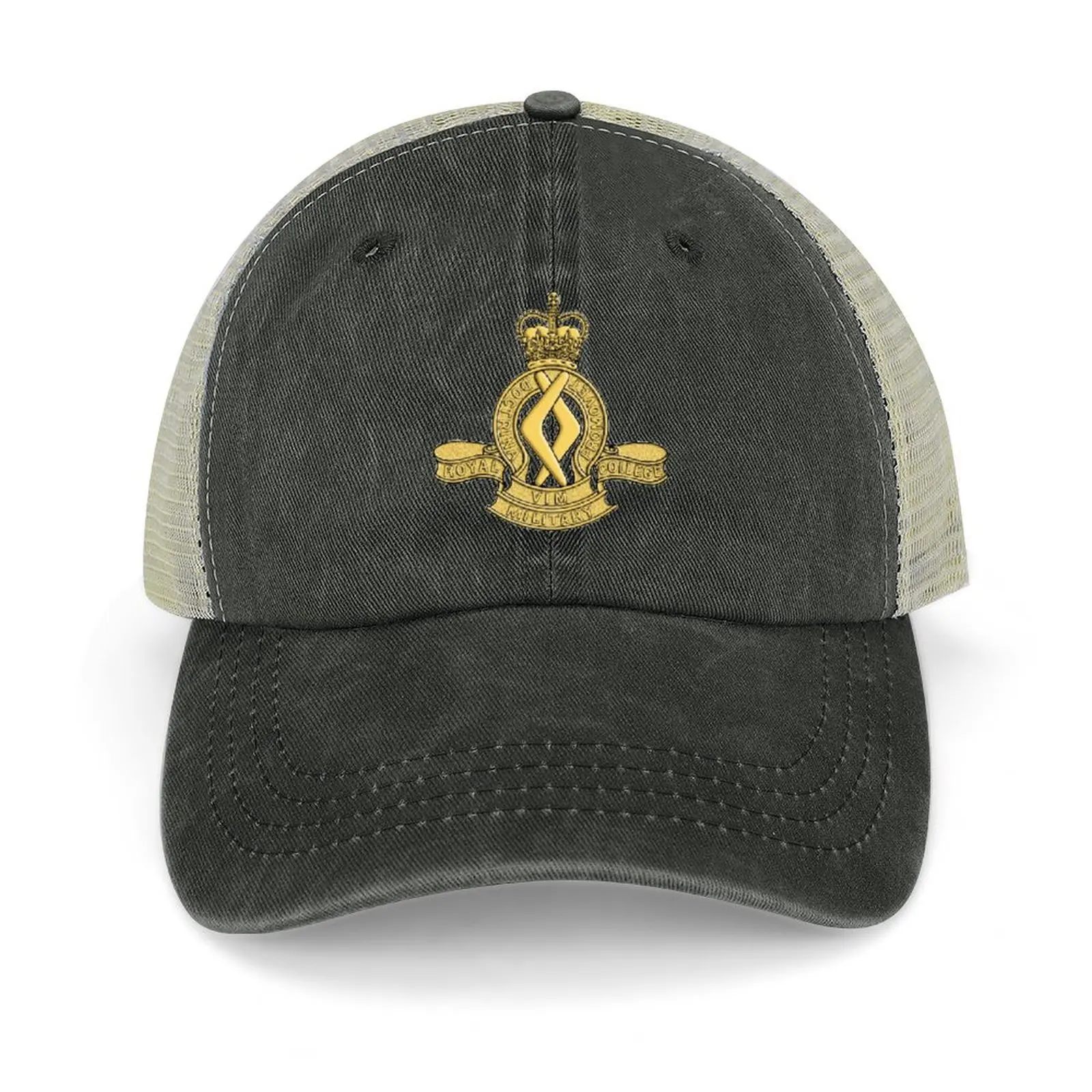 

RMC - Royal Military Collage Duntroon - insigniaCap Baseball Cap Big Size Hat Luxury man cap Elegant Women's Hats Men's