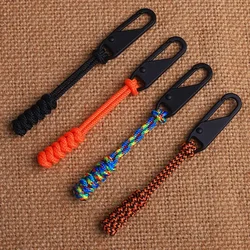 5pcs Handmade Snake Knot Paracord Bag Zipper Puller Drawstring Repaired replacement Zipper Pull Accessories