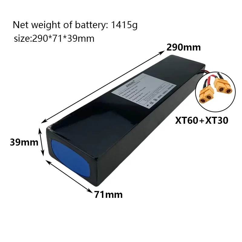 36V battery 10s3p 9.0Ah 18650 lithium-ion battery pack, suitable for FIIDO D1/D2/D2S folding electric lightweight city bike batt