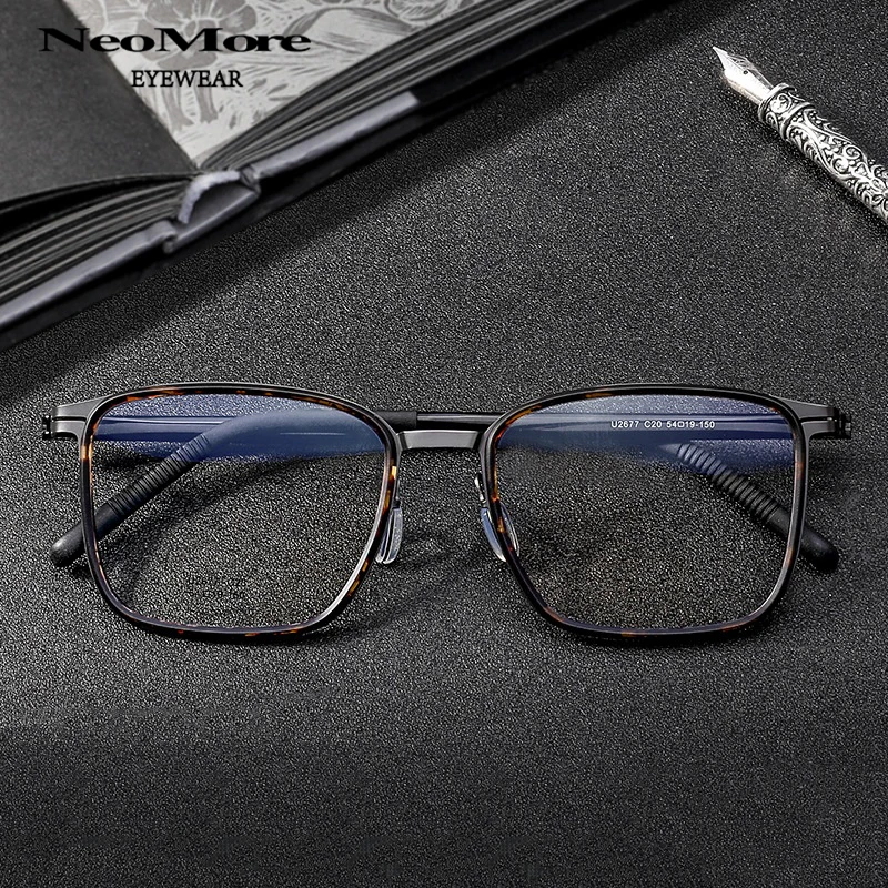 

Multifocal Glasses Prescription Glasses Women Fashion Myopia Reading Ultra Ightweight hard coated lens Glasses Frame Titanium