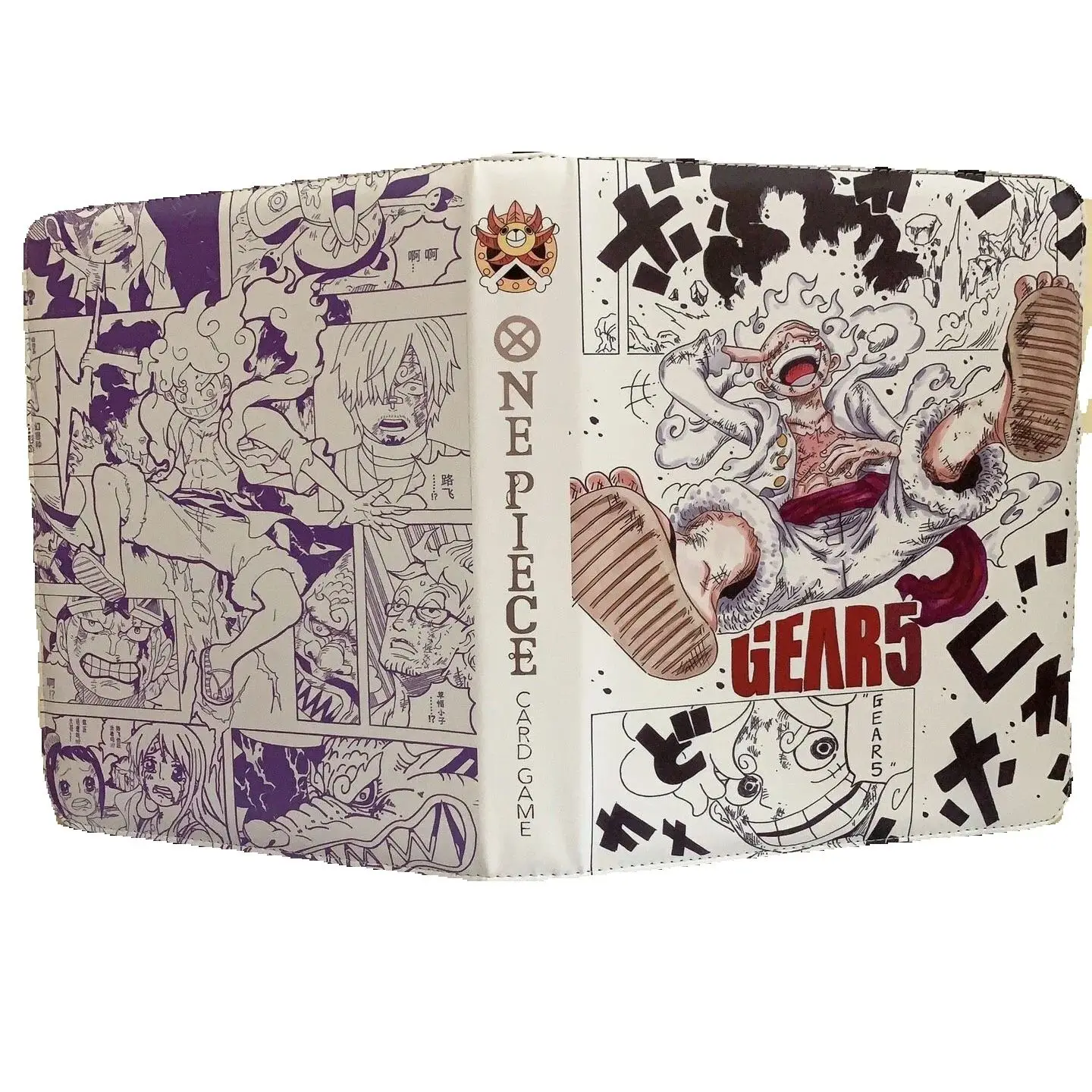 Luffy Card Binder One Piece Roronoa Zoro Fotoalbum Ritsboek 400/900 Pocket Holder TCG Kaarten Opslag, Anime Albums Cadeau - afbeelding 2