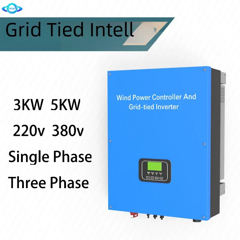 

3KW 5KW Wind Energy Controller And Inverter Wind Grid Tie Inverter 3000W 5000W with Dump Load Resistor MPPT Pure Sine Wave