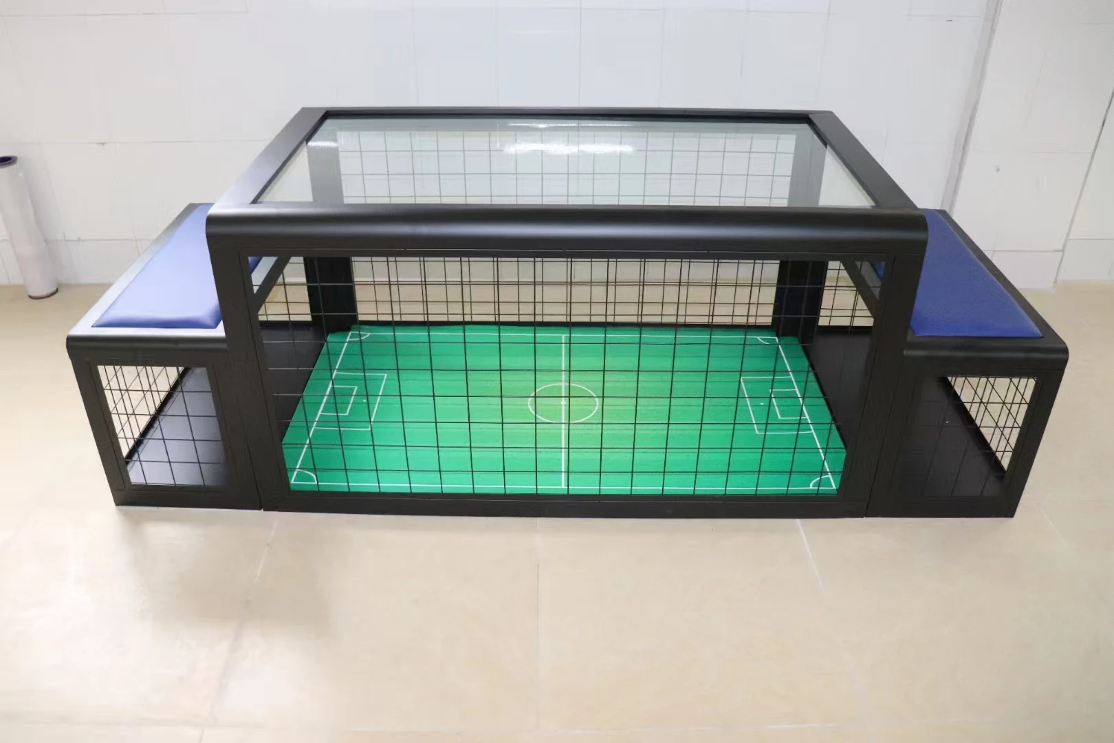 

Double Soccer Table Football Game Machine Indoor Coin-Operated Amusement Cabinet on Sale