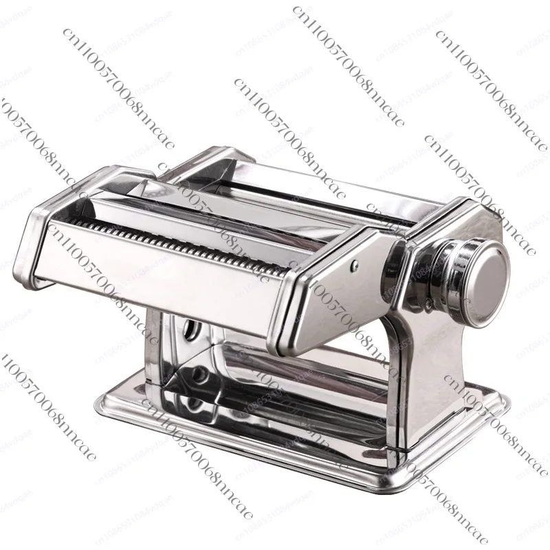 Manual Hand Crank Dough Press 9-Speed, Stainless Steel Noodle & Dough Sheeter for Home Bakery & Commercial Kitchen