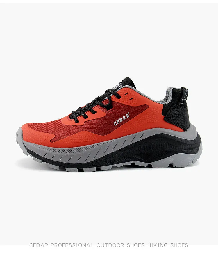 RAN Wanderschuhe Herren Trekking-Sneaker Rutschfeste Freizeitschuhe Knöchelhohe Damen Outdoor-Sportschuhe Dämpfung Leichtgewicht Taktische Stiefel – Detail 15