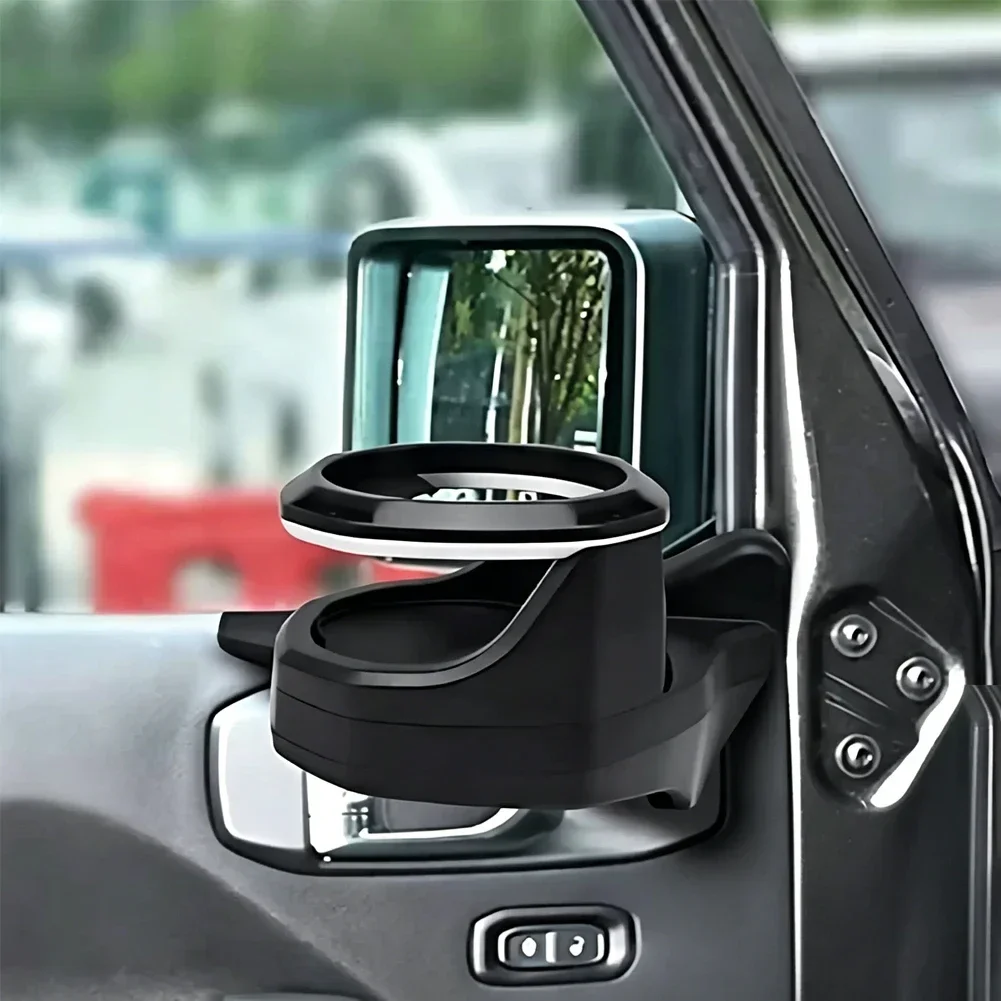For Jeep WRANGLER JL 4-Door JT 2018-2023 Car Door Window Modified Car Interior Accessories N7O4 Car Door Cup Holder view 4