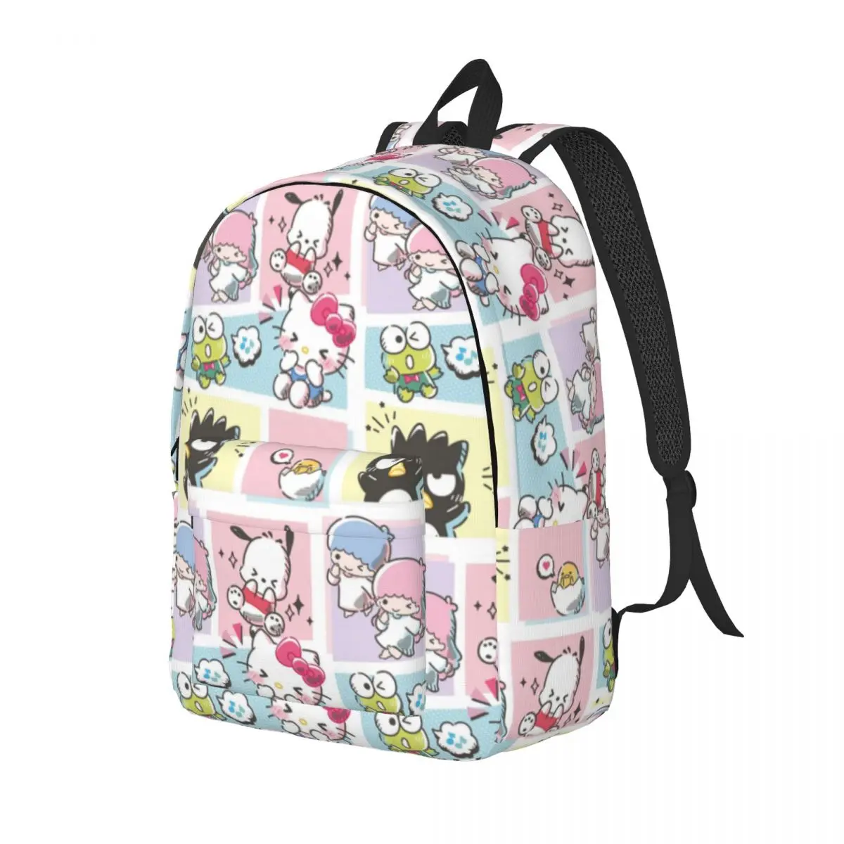 Pochacco New Fashion High Capacity Waterproof College Backpack Trendy Laptop Travel Book Bag 15in 17in