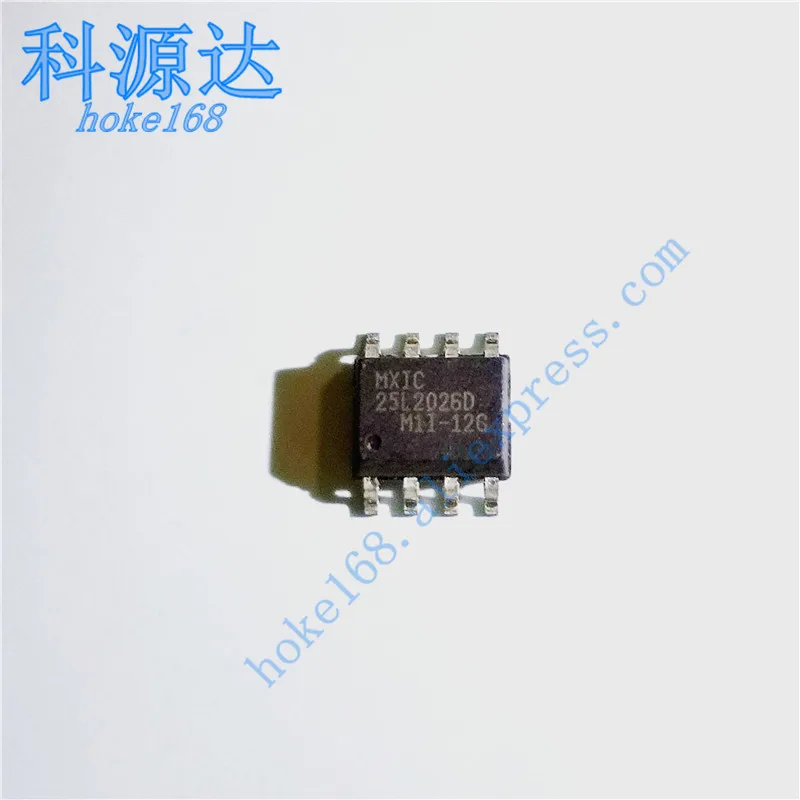 10pcs MX25L2026DM1I-12G SOP8 MX25L2026DM1I 25L2026D 25L2026 En Stock