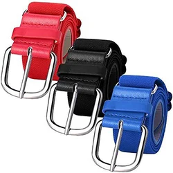 2023 New Durable Baseball Belt Elastic Elastic Tight Men's Club Leisure Elastic Belt Sports Girl Softball Elastic Loose Belt