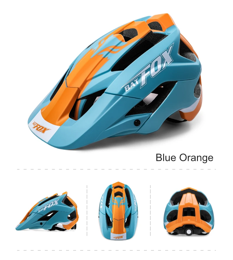 BATFOX Fahrradhelme für Herren und Damen, leichter Rennrad- und Mountainbike-Helm, MTB-Fahrsicherheitshelm, Elektroroller-Fahrradausrüstung – Detail 13