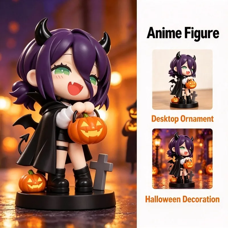 Figurine d'Halloween Reze, modèle GK de Chainsaw Man, ornement, article de merchandising d'anime, jouet d'art, cadeau, décoration de bureau, accessoire de cosplay, objet de collection.