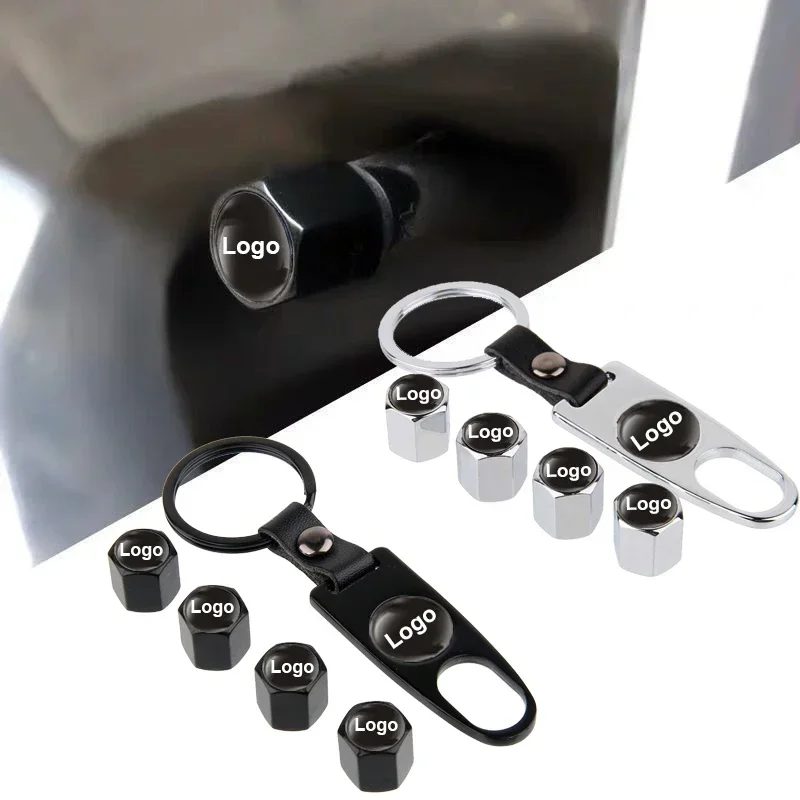 

Car Logo Wheel Tire Valve Caps Covers with Keychain for Mercedes Benz W203 W204 W205 W209 W210 W211 W212 W213 W176 C E Class GLA