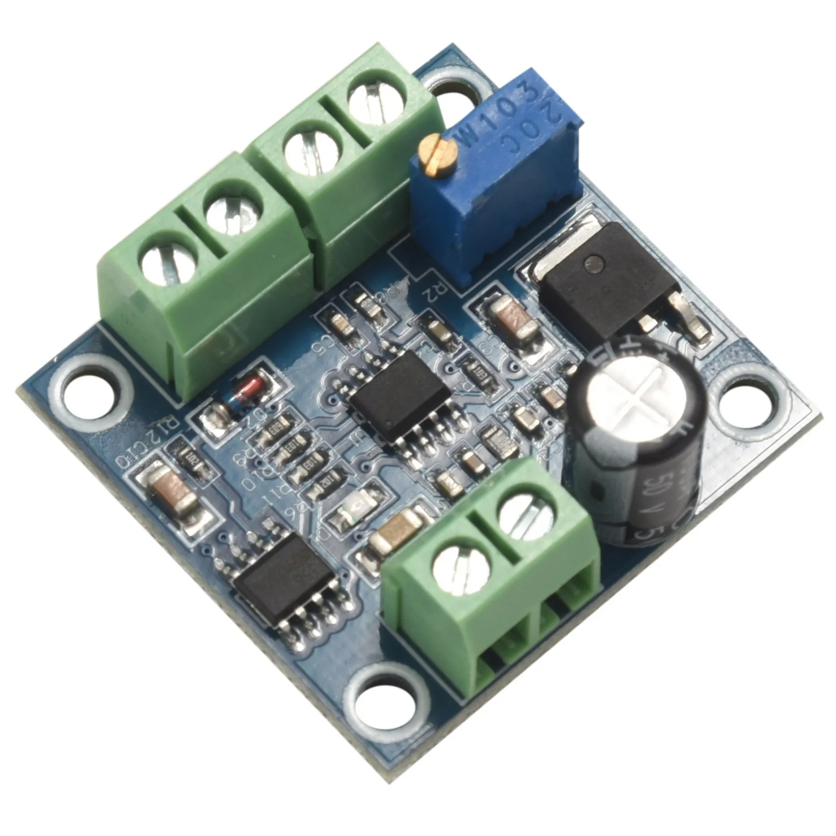 Daily 2X Frequency Voltage Converter 0-1Khz To 0-10V Digital To Analog Voltage Signal Conversion Module