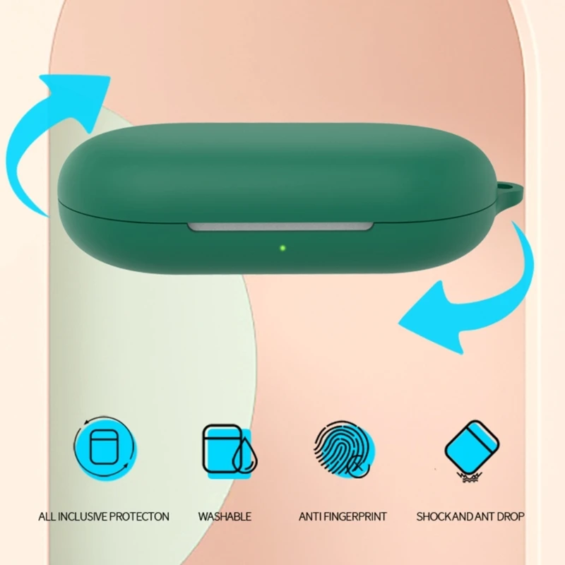 جراب واقي من مادة Anker-Earbud ، غطاء سيليكون ، مقاوم للغبار ، مقاوم للماء ، واقي من الارتداء اليومي ، كم واقي لـ V20i