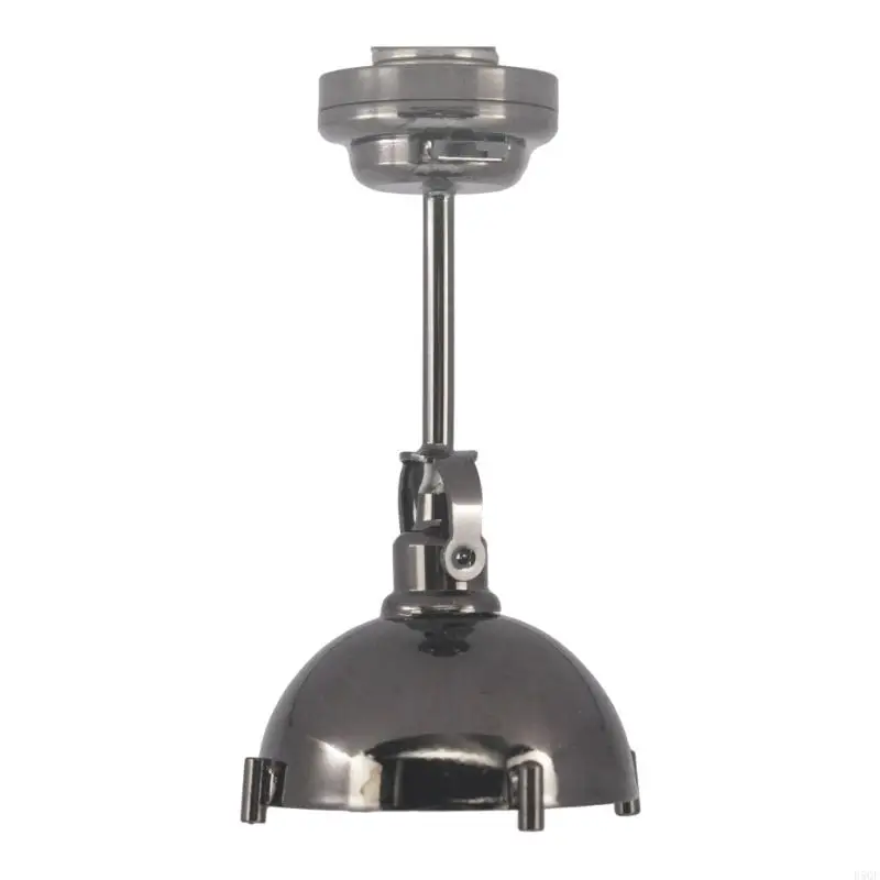 

D5QF Living Room Ceiling Lamp Figure Model Realistic Chandelier Vintage Life Scene House Pretend Game Furnishings