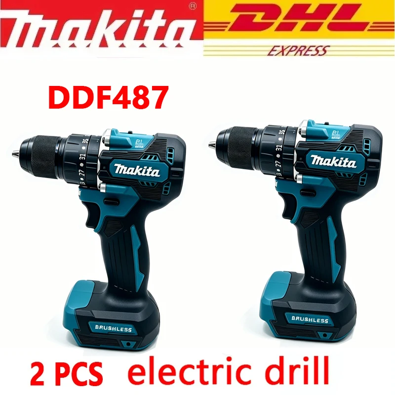Makita 18V Battery 6AH BL1860 Power Tool Lithium ion Makita DDF487 BL1850B BL1860B electric tool battery image 3