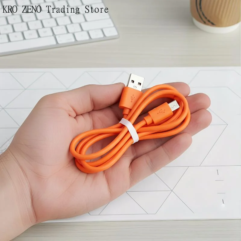 1/2PCS USB Charging Cable For Ring Doorbell Replacement 3.3ft/1m Copper Core Corrosion-resistant Home Doorbell Charging Cable
