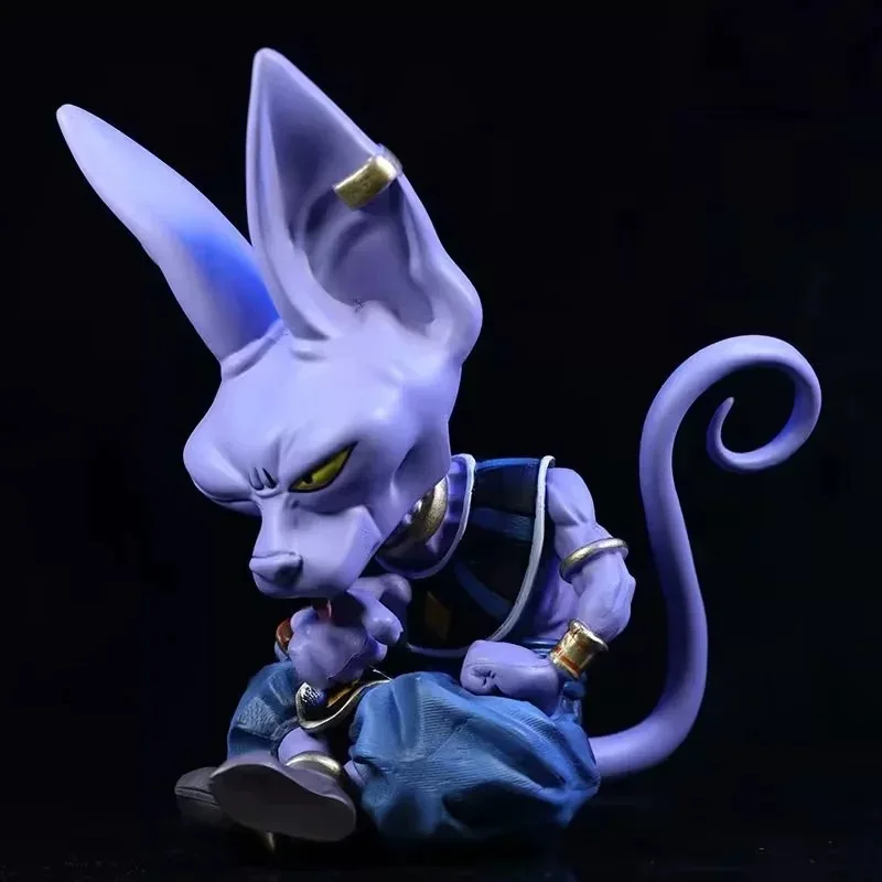 

God of Destruction, Beerus, Model Sculpture, Anime Peripherals, Figures, Home Decorations, Car Accessories, Small Gifts, Valenti
