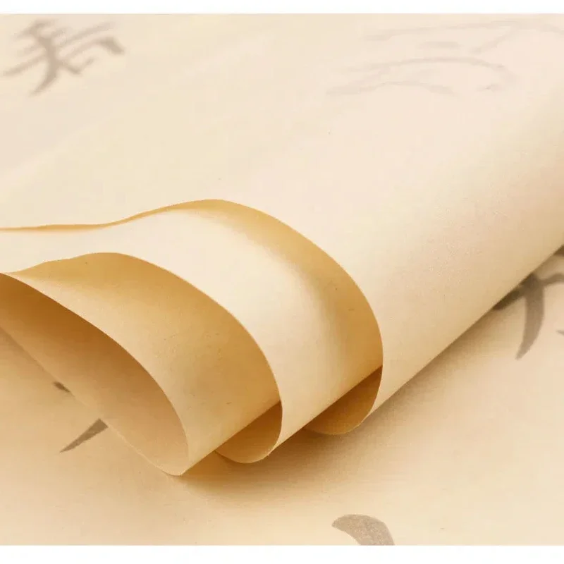 Tang Poetry Calligraphy Tracing Copybook Specialized Paper Antique Rice Paper Chinese Character Calligraphy Works Paper Beginner