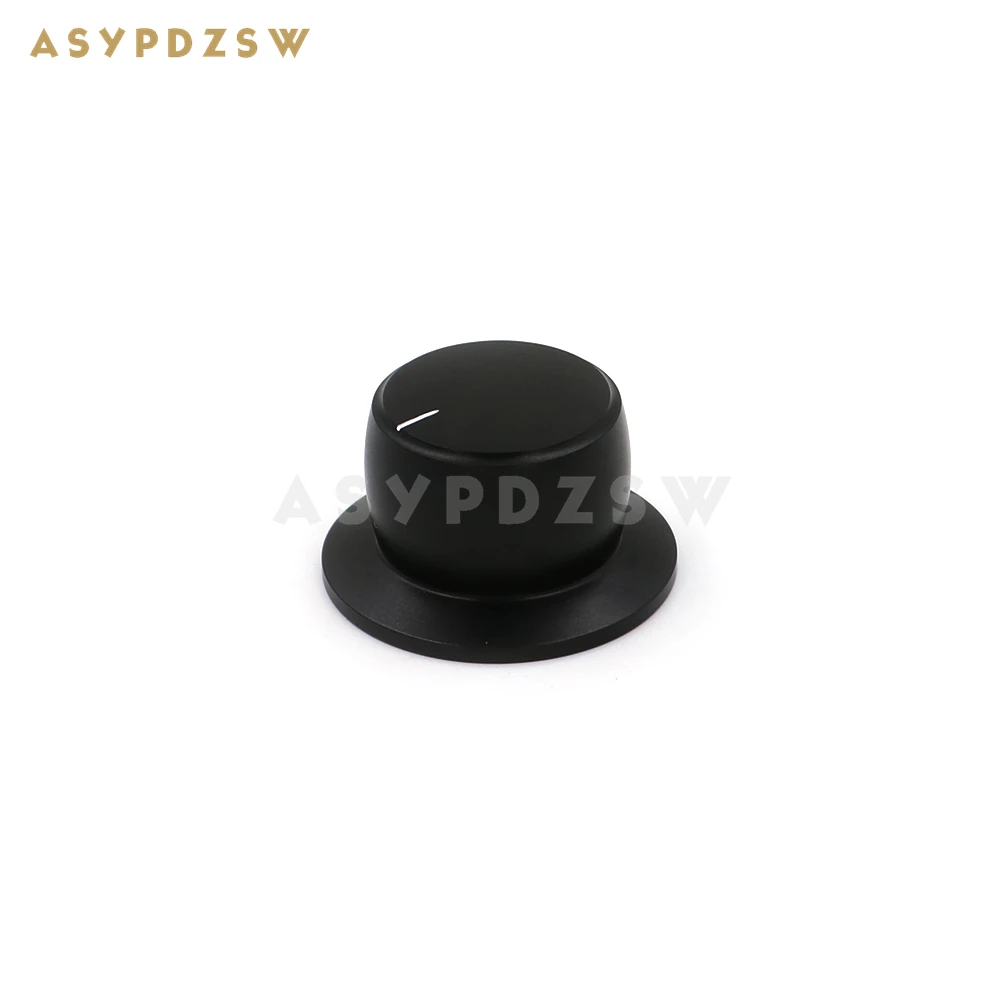 1 PCS 38*28*22mm Amplifier Volume potentiometer Aluminum knob Straw hat Matte Silver/Black/Golden (Optional)