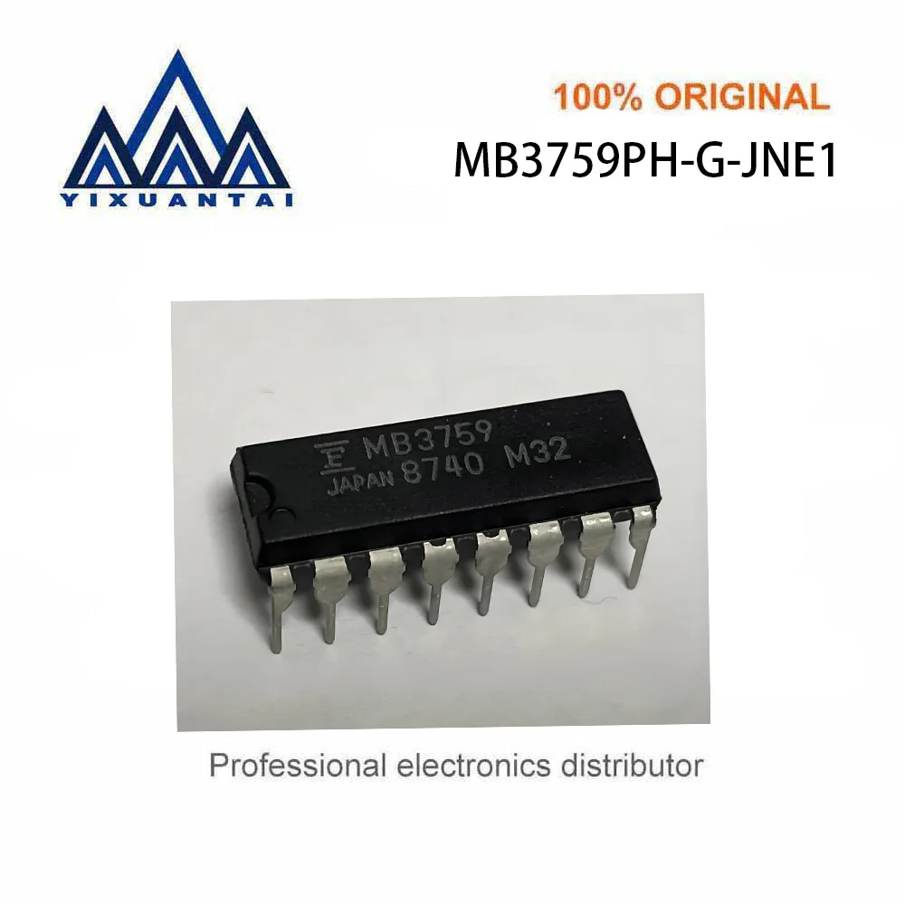 

10pcs/Lot MB3759PH-G-JNE1 Marking MB3759 DIP-16 LCD TV Common Power Chip In Stock New Original