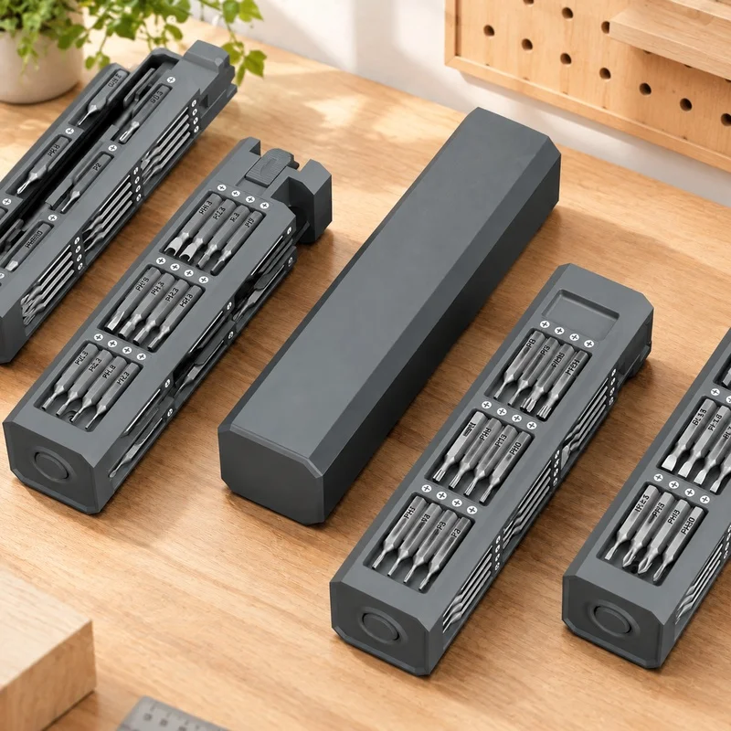 44-Piece Compact Precision Screwdriver Set with Versatile Bits for Smartphone Maintenance