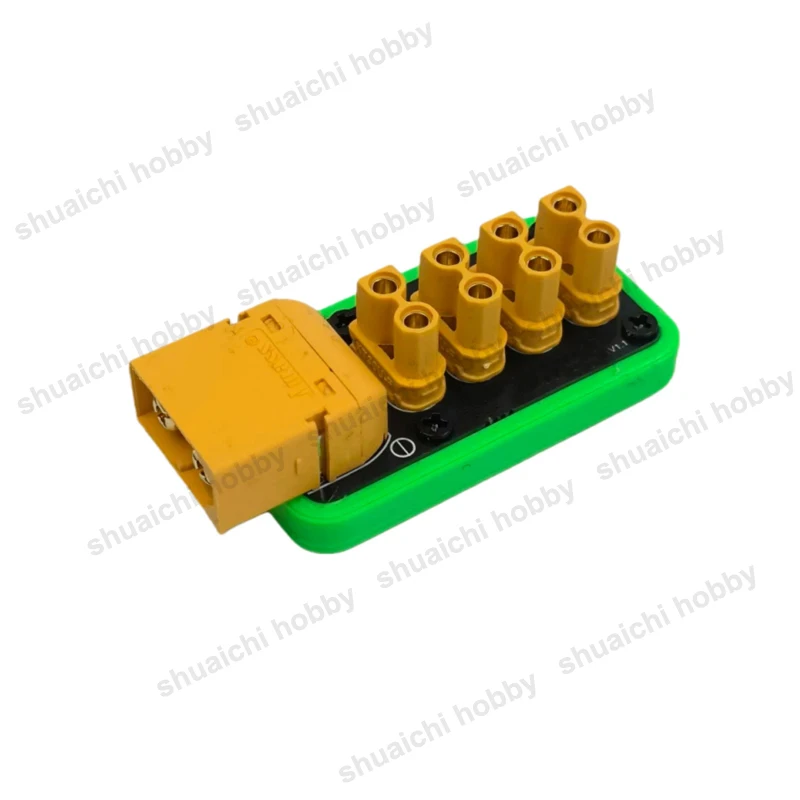 1 قطعة 60A XT60 إلى XT30 4-قناة توزيع الطاقة مجلس كبير الحالي XT30 ميناء الفاصل PDB وحدة ل RC الطائرة بدون طيار/سيارة/روبوت/قارب #2
