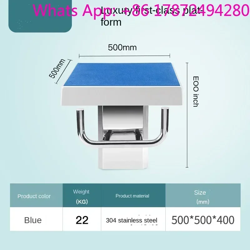 Competitive Diving Platform Equipment for Swimming Pool Departure Springboard Swimmer Jumping Platform