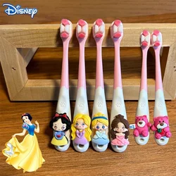 2/4Pcs Disney Princess Baby Toothbrushes for Girls Cute Snow White Bebes Dental Care Lotso Tooth Brush Soft Bristle Brush Kids