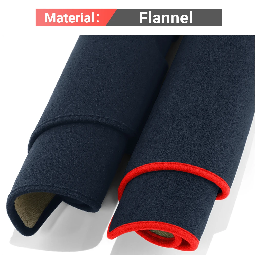 Car Dashboard Cover Avoid Light Pad Sun Shade Anti-UV Carpet Non-Slip Mat Accessories For Honda Civic 11th 2021 2022 2023 2024
