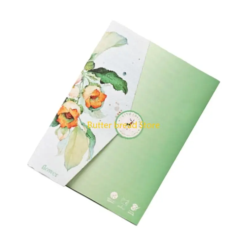 W89C раскраски книга акварели пигменты портативная акварельная живопись набор ручка для погружения