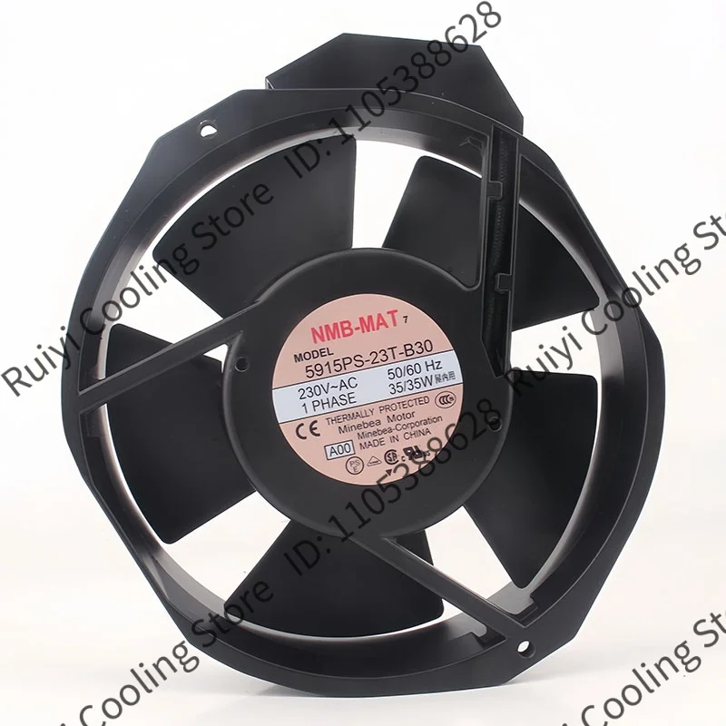 Case Cooling Fan 17CM 5915PS-23T-B30 35W Brand-New Original NMB Machine Tool Fan 17238 AC 230V for UPS
