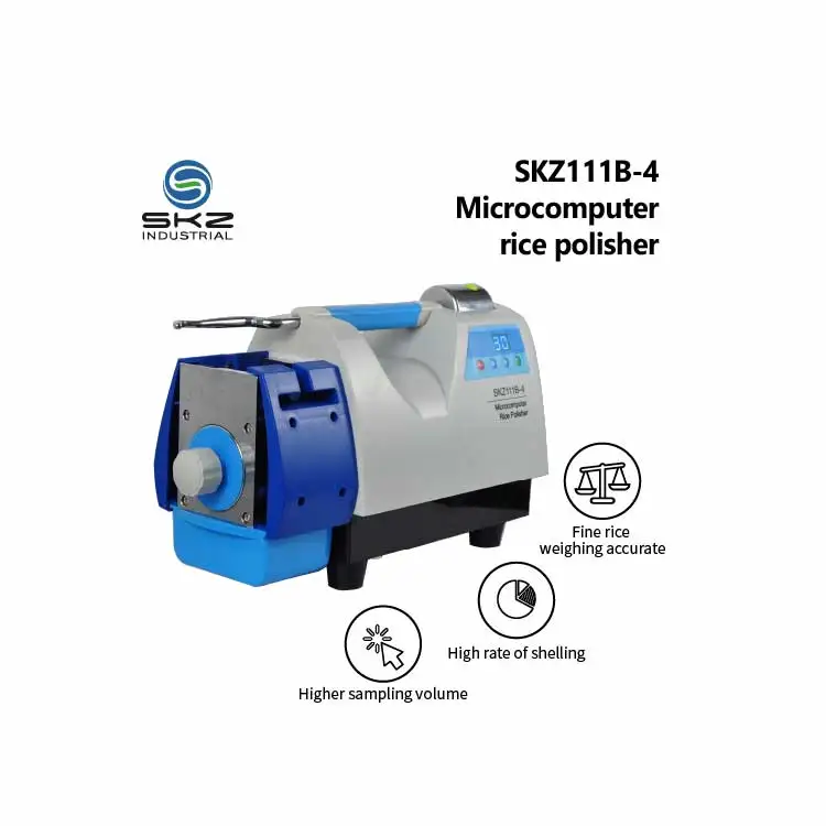 

SKZ111B-4 high rate of shelling higher sampling volume rice mill machine