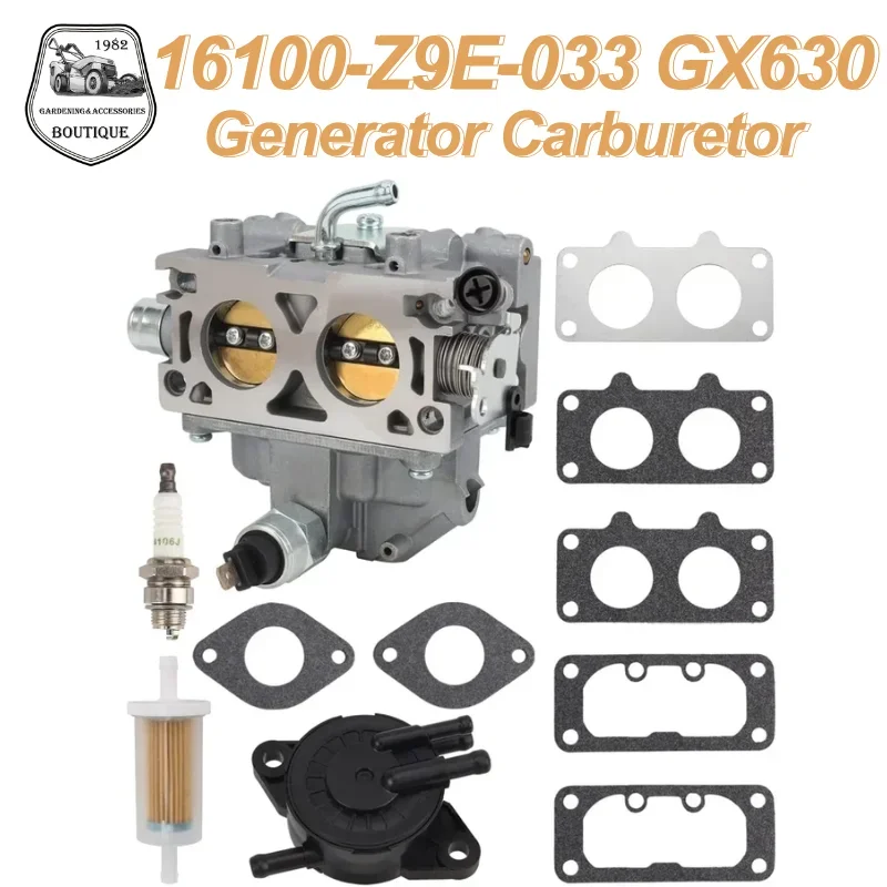 NEW Carburetor 16100-Z9E-033 GX630 GX630R GX630RH GX660 GX690 GX690R BK07A D Dynamo  Carb