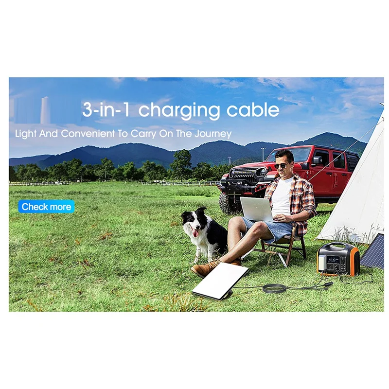 Автомобильное зарядное устройство Smart-For Starlink Mini 100 Вт 2-в-1 с 3-метровым кабелем Type-C к постоянному току, светодиодный экран, вставка отверстия прикуривателя