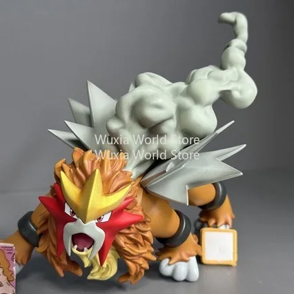 Nuove figure Raikou Suicune Entei da 10 cm ‌ Collezione di figure anime Pokemon Decorazioni per ornamenti da tavolo in PVC I migliori regali per i bambini