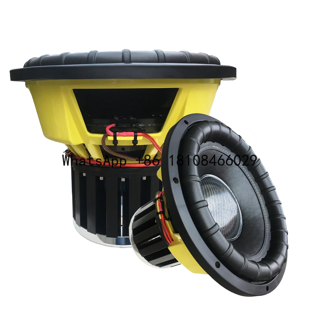 

Dentaly New Item Dual 1ohm Dual 2ohm 13 Bar Neodymium Motor Subwoofers 12Inch 15inch 18inch OEM Car Speaker Auto Woofers