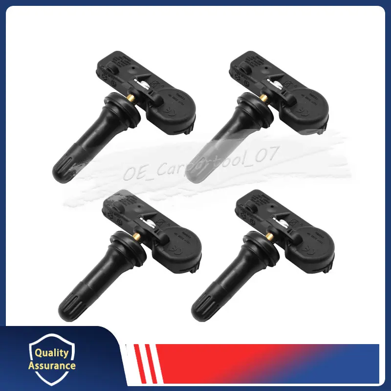 4PCS Tire Pressure Monitor Sensor 56029398AB 68241067AA For Chrysler Voyager Dodge Durango Jeep Grand Cherokee Fiat 433MHZ TPMS