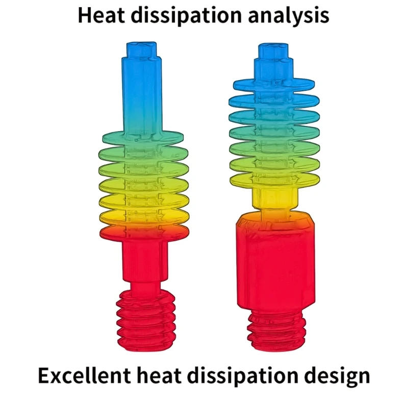 

896F Dragon Hotend V2.0 Heatbreak Подающая трубка с высокой пропускной способностью 3D-принтеры Dragon Heatbreak