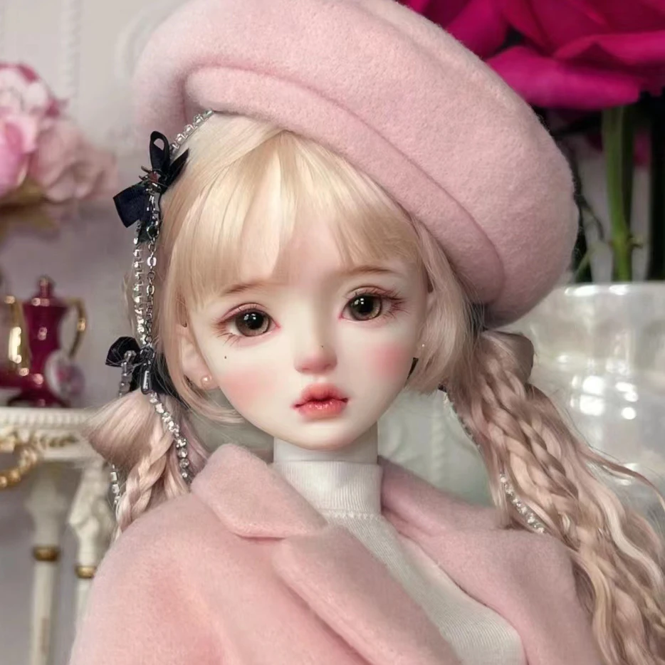 

1/4 BJD Doll Head No Makeup Resin DIY Girl Doll Head Without Makeup Doll Accessories BJD Toys Gifts