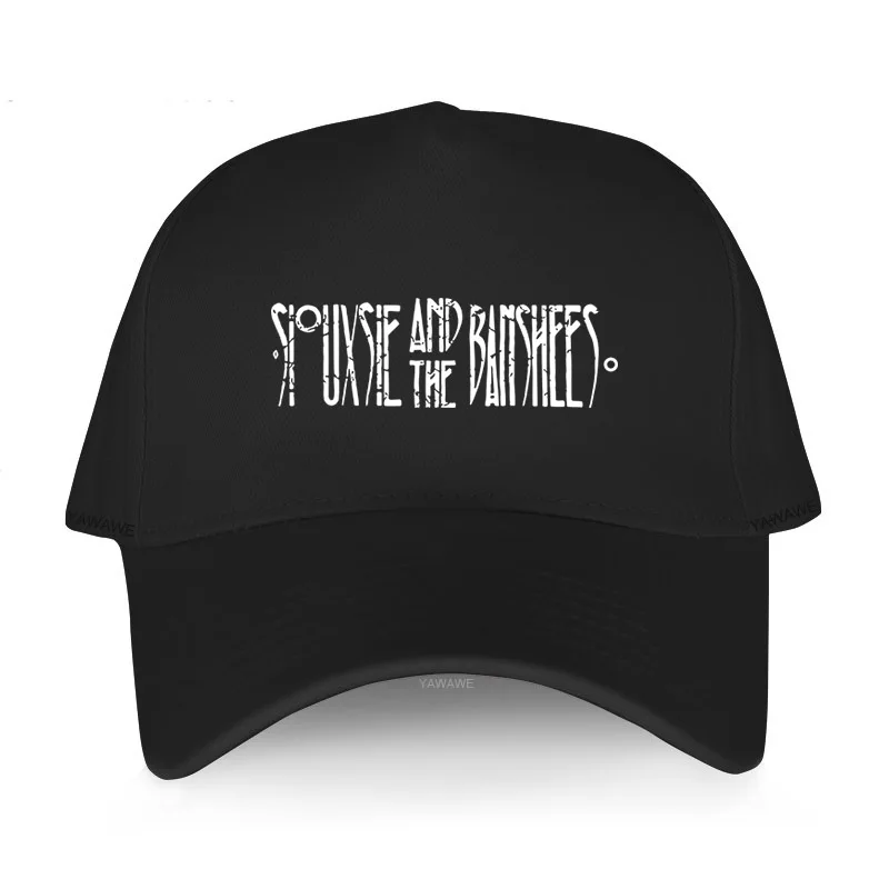 Siouxsie and The Banshees Rock Band Logo Baseball Cap - Janet and The Icebergs, Post-Punk, New Wave, Alternative Rock casual hat