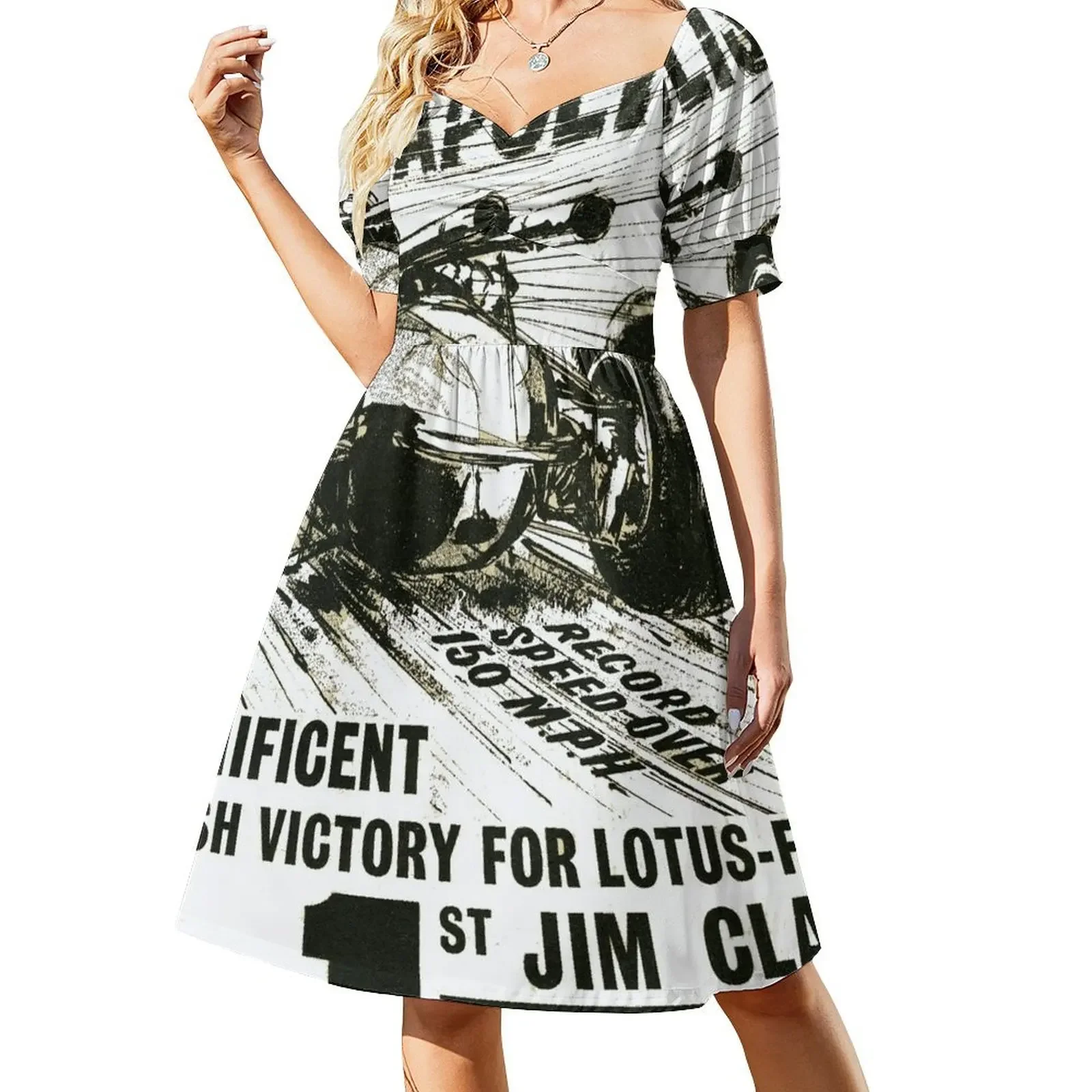 

Indy 500. 60s Style! Sleeveless Dress womens dress Cocktail of dresses women long dresses Beachwear Dress