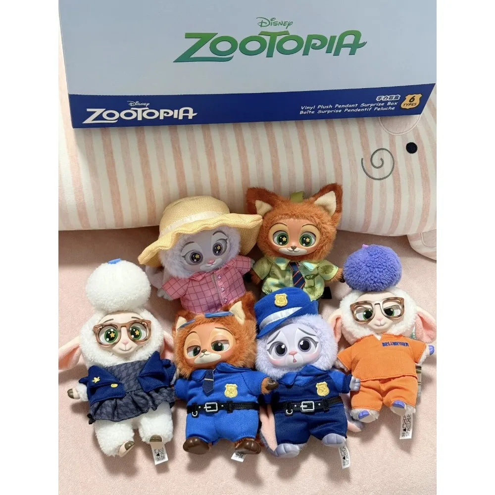 Disney Zootopia Blind Box Judy Nick Enamel Blind Box THE MOVIE REVO SERIES ZOOTOPIA BY JUDY HOPP Action Figure