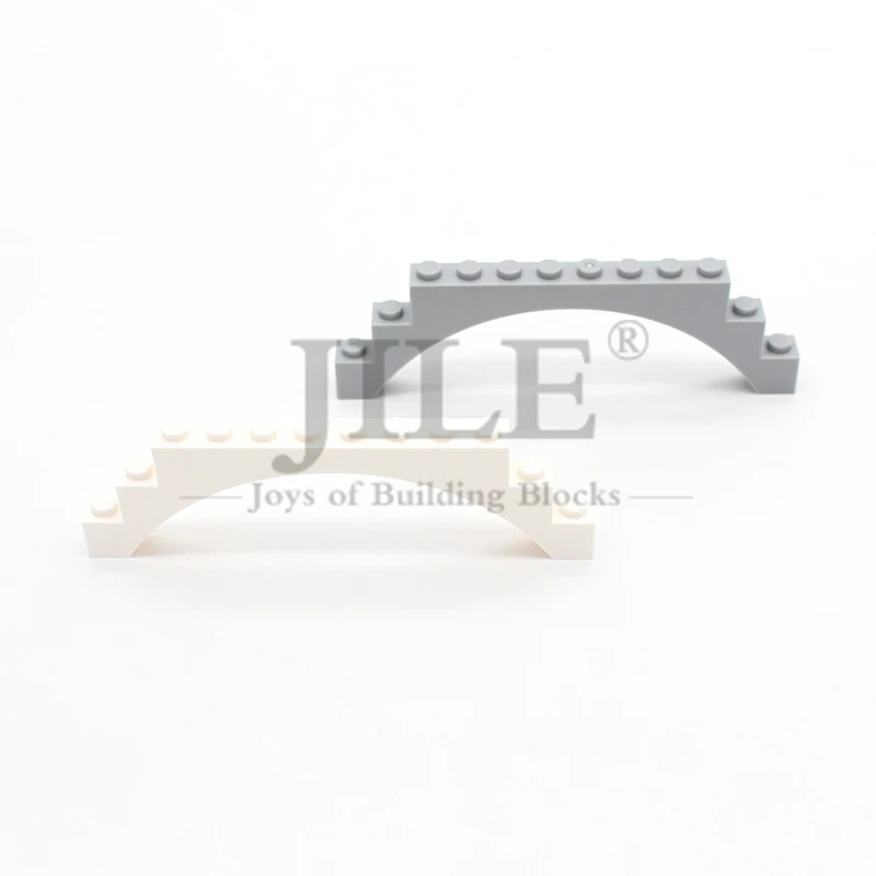 10pcs Moc Brick Arch 1x12x3 6108 Compatible with Bridge DIY Enlighten Building Blocks Assembles Architecture Construction Toys