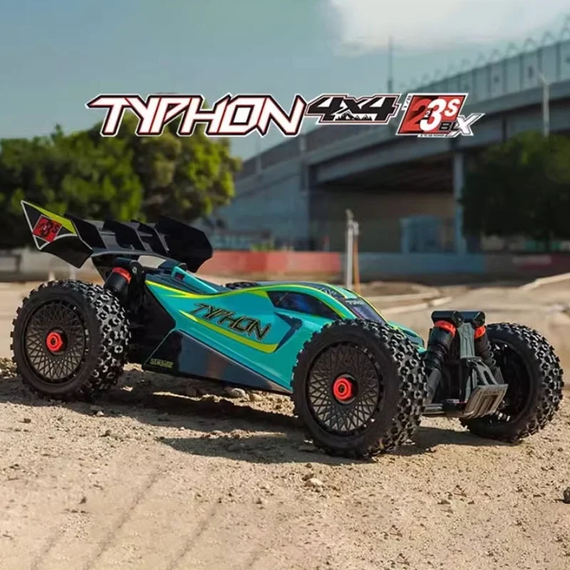 

V4 New Arrma 1:8 Typhon 3s Full Proportional Remote Control Brushless Four-Wheel Drive Off-Road Vehicle Professional Rc Model