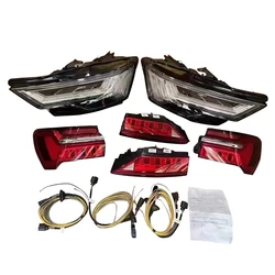 For Audi A6C8 Five-Bar Matrix Headlights And OLED Taillights Kit