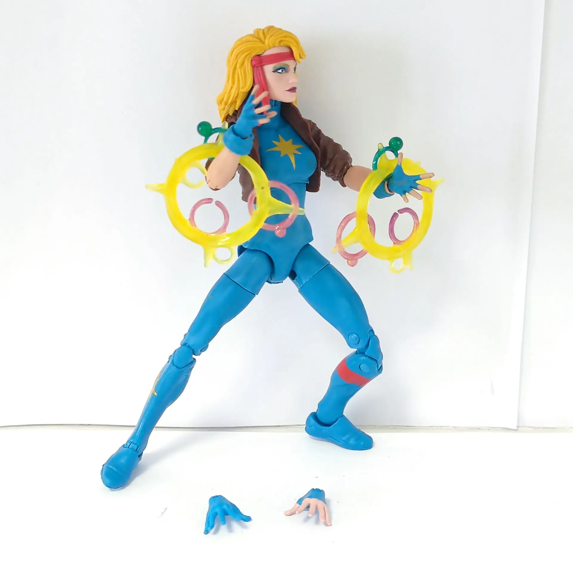 Marvel Legends X-Men Uncanny Retro Series Dazzler Body With Mojoworld Series Head 6