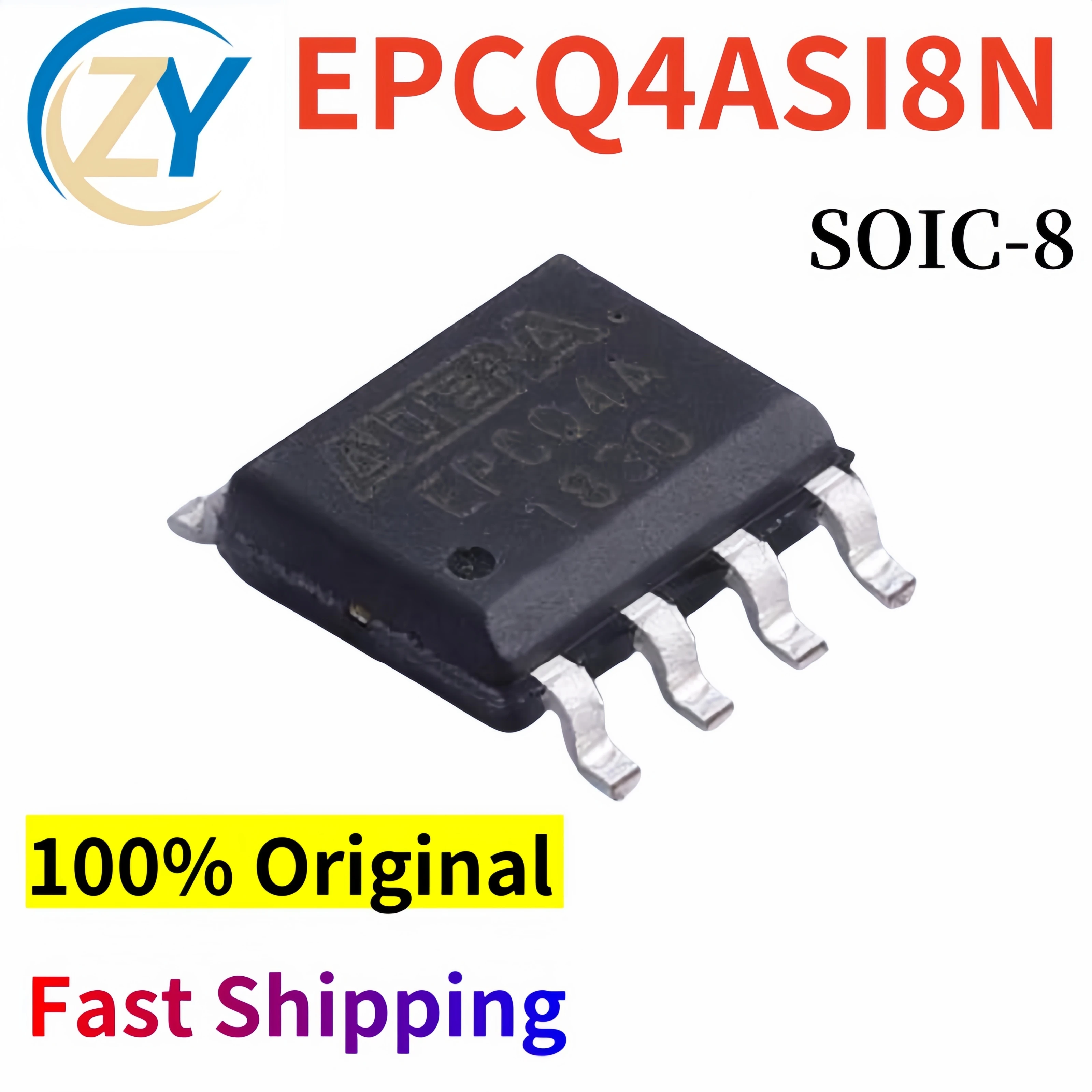 

(2pcs) EPCQ4ASI8N Logic ICs EPCQ4A 100MHz SOIC-8 4Mbit 100% Original & In Stock
