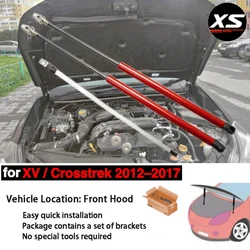 For Subaru XV Subaru Crosstrek GP 2012 2013 2014 2015 2016 2017 Front Hood Bonnet Modify Gas Struts Lift Support Shocks Damper