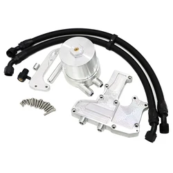 Aluminum Oil Catch Can Kit FOR VW Golf MK6 GTI FOR Audi A3 TT A4 B8 2.0T EA888 Gen 2 PCV System Tank